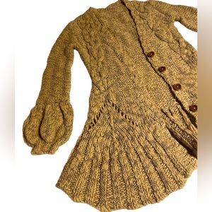 Cottage core looking fairy sweater Cardigan super soft in beautiful color